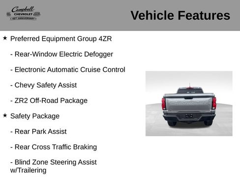 Used 2024 Chevrolet Colorado ZR2 w/ Technology Package AWD/4WD image 5