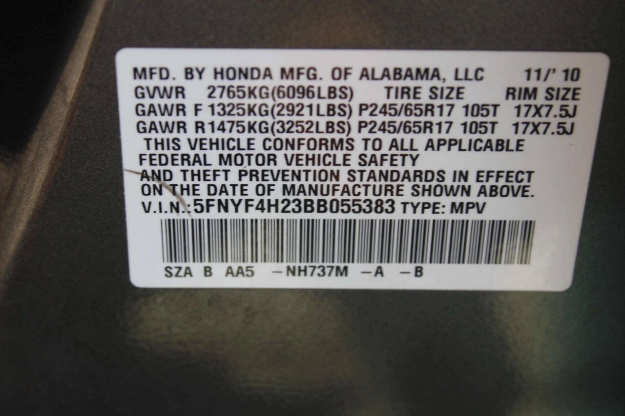 Used 2011 Honda Pilot LX image 9