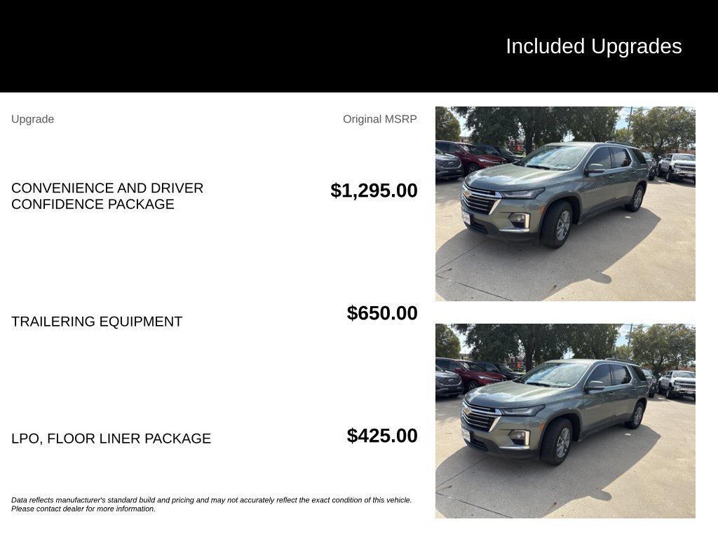 Used 2023 Chevrolet Traverse LT FWD image 4
