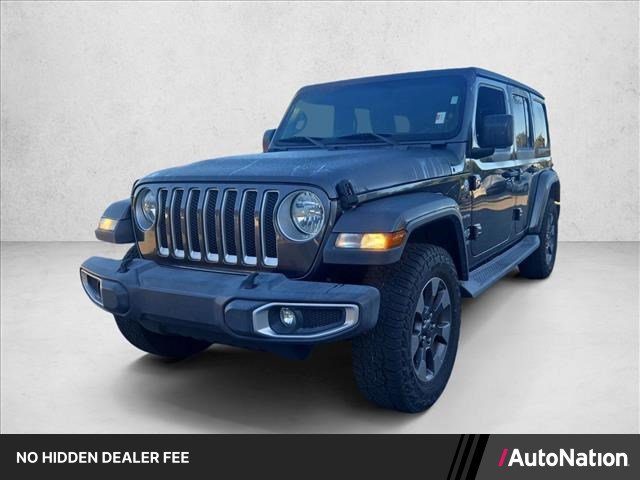 Used 2018 Jeep Wrangler Unlimited Sahara w/ Safety Group AWD/4WD image 1