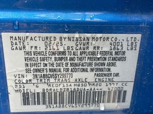 Used 2025 Nissan Sentra SV image 27