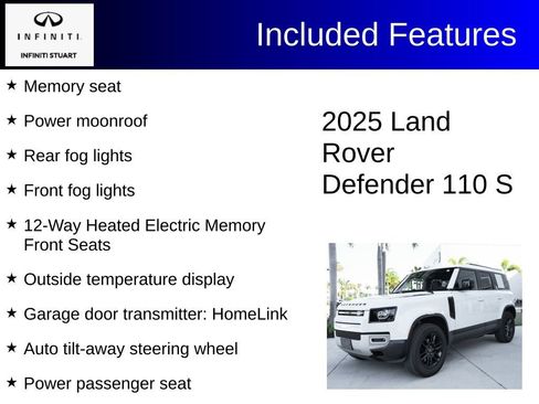 Used 2025 Land Rover Defender 110 S AWD/4WD image 3