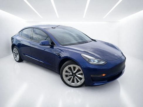 Used 2021 Tesla Model 3 Long Range AWD/4WD image 1