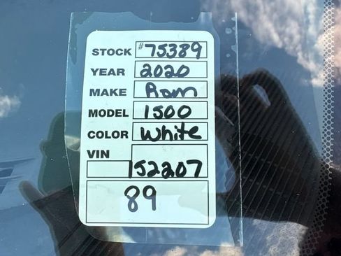 Used 2020 RAM 1500 Tradesman w/ Power & Remote Entry Group RWD image 29