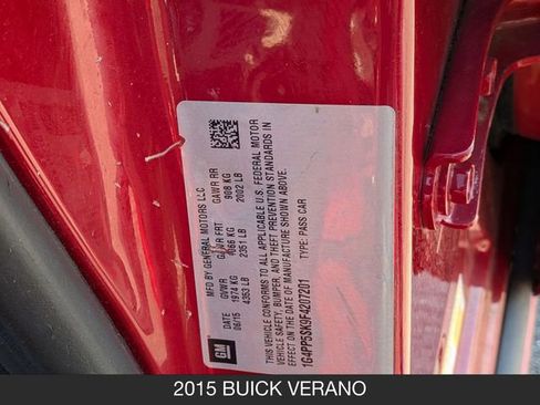 Used 2015 Buick Verano w/ Comfort Package FWD image 27