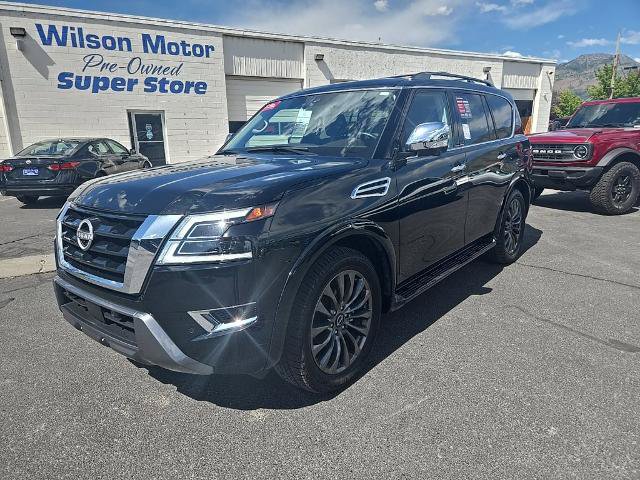 Certified 2024 Nissan Armada Platinum w/ Captain's Chairs Package AWD/4WD image 1