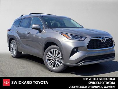 New 2026 Toyota Highlander Platinum
