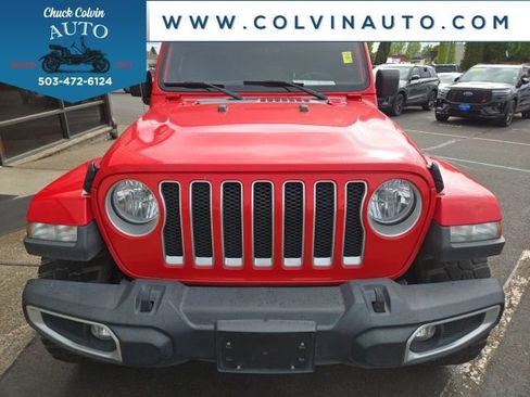 Used 2020 Jeep Wrangler Unlimited Sahara AWD/4WD image 2