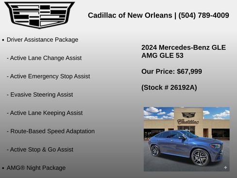 Used 2024 Mercedes-Benz GLE 53 AMG 4MATIC Coupe image 8