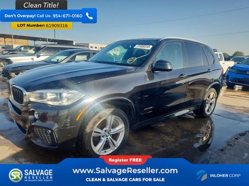 Used 2015 BMW X5 xDrive35i w/ M Sport AWD/4WD image 1