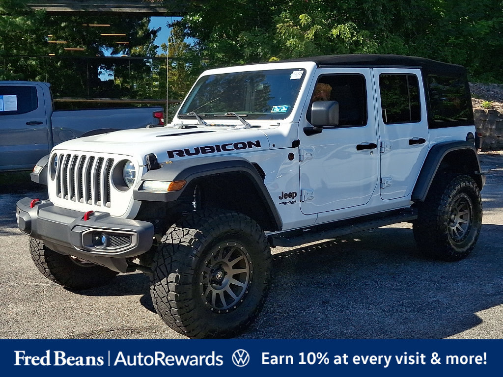 Used 2020 Jeep Wrangler Unlimited Rubicon w/ LED Lighting Group AWD/4WD image 3