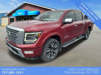 Used 2022 Nissan Titan Platinum Reserve w/ Moonroof Package