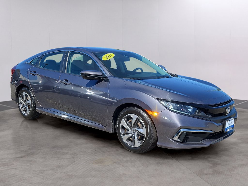 Certified 2021 Honda Civic LX image 3