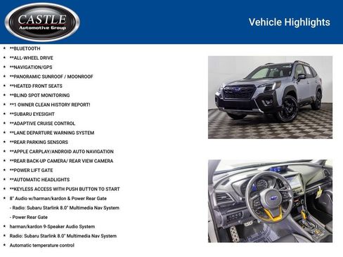 Used 2023 Subaru Forester Wilderness AWD/4WD image 3