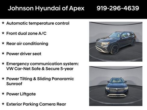 Used 2023 Volkswagen Atlas SE w/ Panoramic Sunroof Package image 12