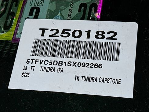 New 2025 Toyota Tundra Capstone AWD/4WD image 19