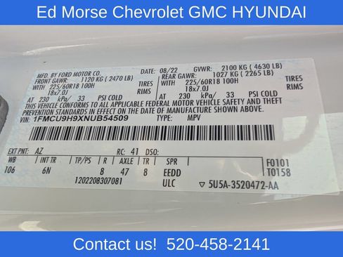 Used 2022 Ford Escape SEL AWD/4WD image 25