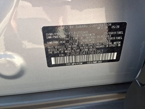 New 2026 Subaru Outback Touring XT AWD/4WD image 18