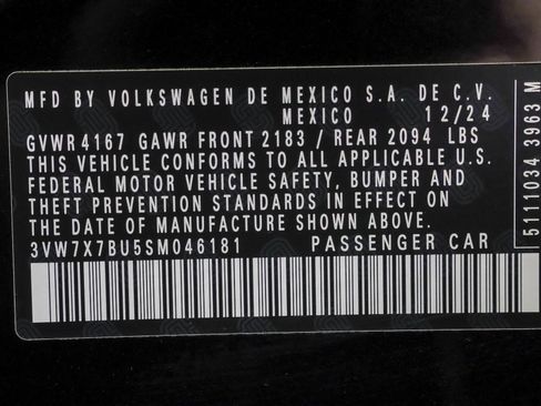 Used 2025 Volkswagen Jetta SE w/ Sunroof Package FWD image 50