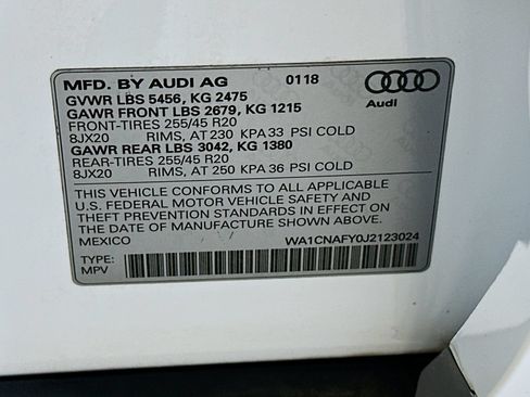 Used 2018 Audi Q5 Prestige w/ Prestige Package AWD/4WD image 48