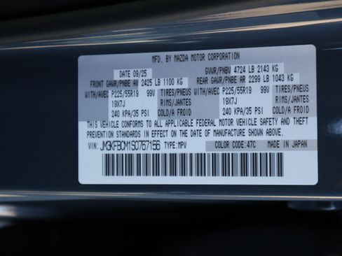 New 2025 MAZDA CX-5 Carbon Edition image 45