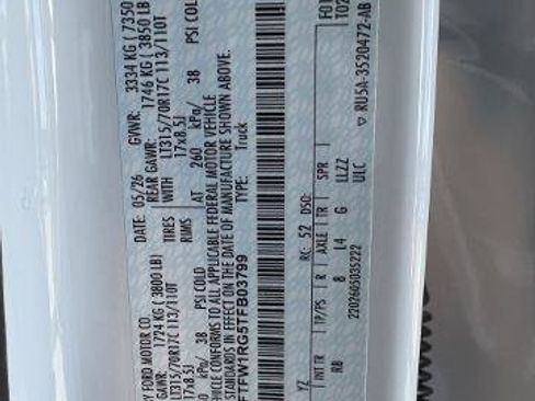 New 2026 Ford F150 Raptor AWD/4WD image 60
