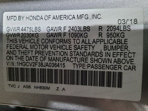 Used 2018 Honda Accord Sport image 33