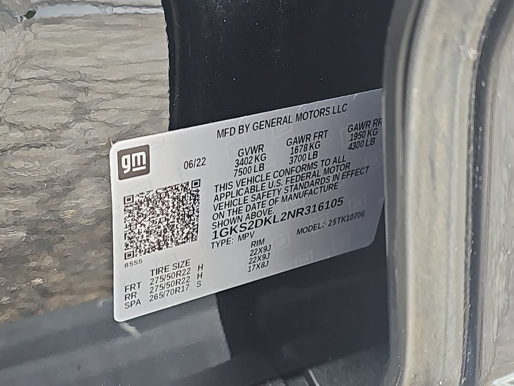 Certified 2022 GMC Yukon Denali w/ Max Trailering Package AWD/4WD image 44