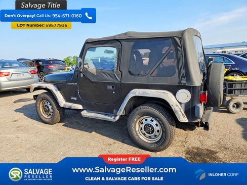 Used 2001 Jeep Wrangler SE AWD/4WD image 3