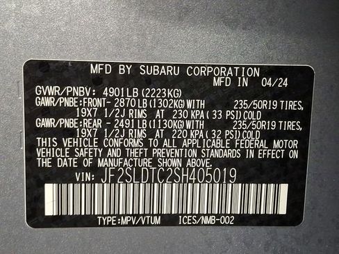 Certified 2025 Subaru Forester Touring image 28