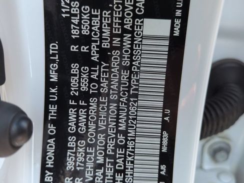 Used 2021 Honda Civic EX image 29