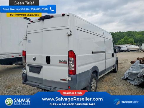 Used 2015 RAM ProMaster 3500 w/ Mopar Trailer Tow Group FWD image 4