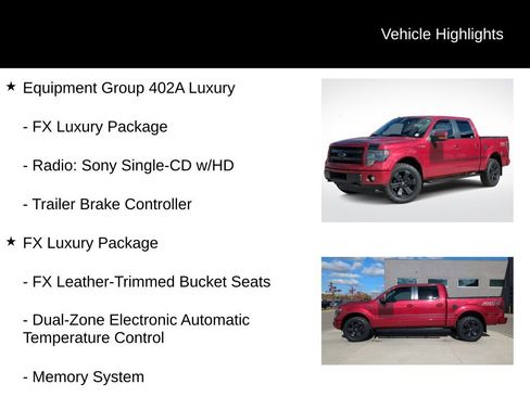 Used 2013 Ford F150 FX4 w/ Luxury Equipment Group image 6