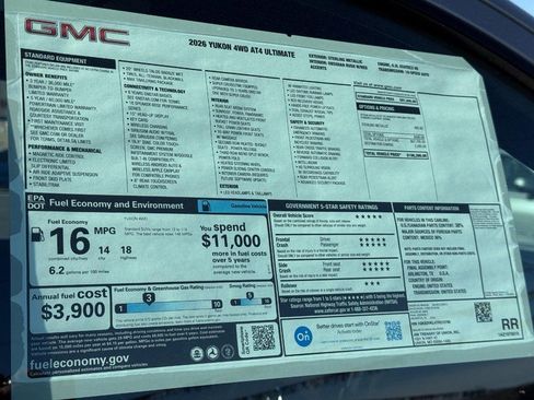 New 2026 GMC Yukon AT4 Ultimate image 45