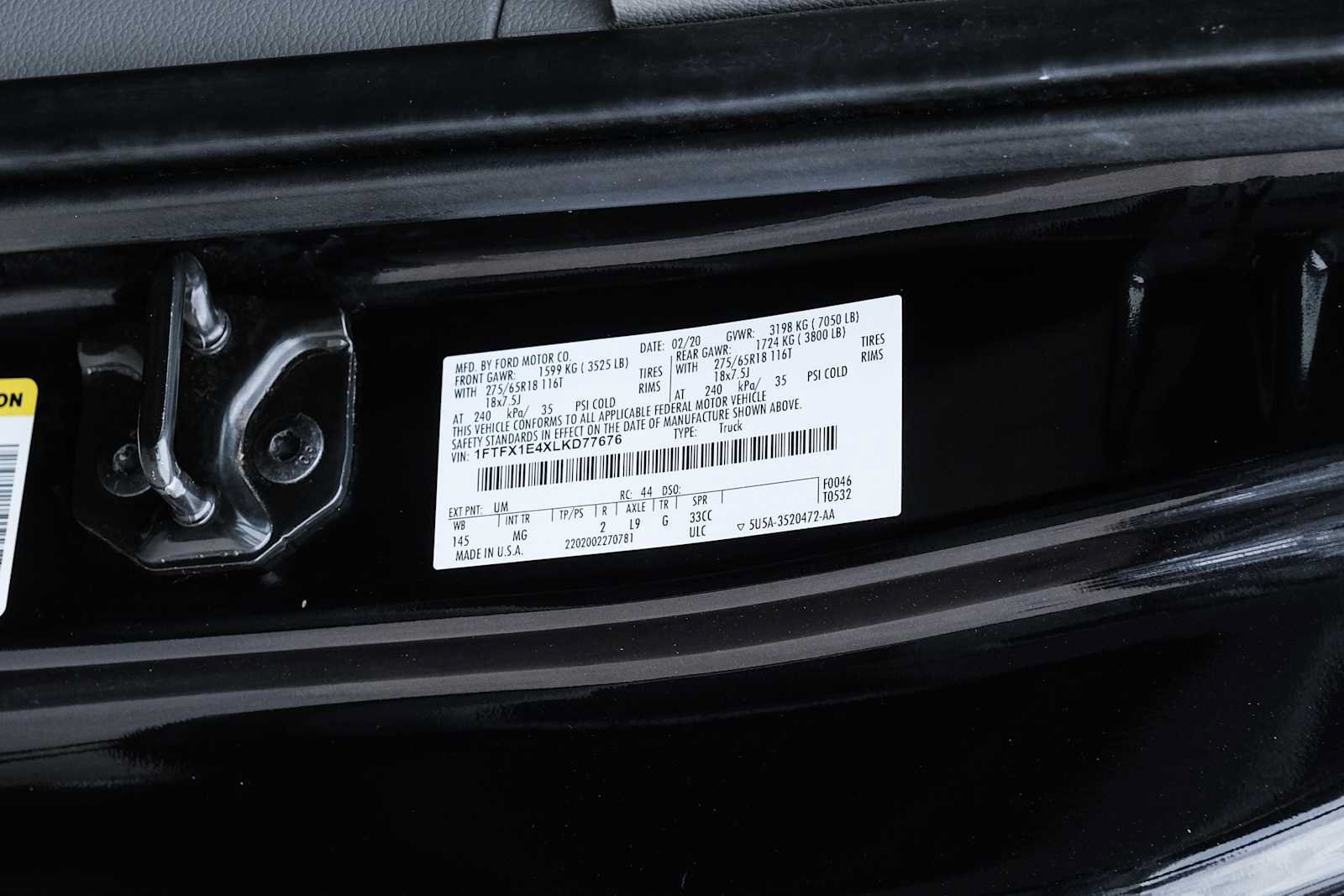 Used 2020 Ford F150 XLT w/ Equipment Group 302A Luxury AWD/4WD image 44