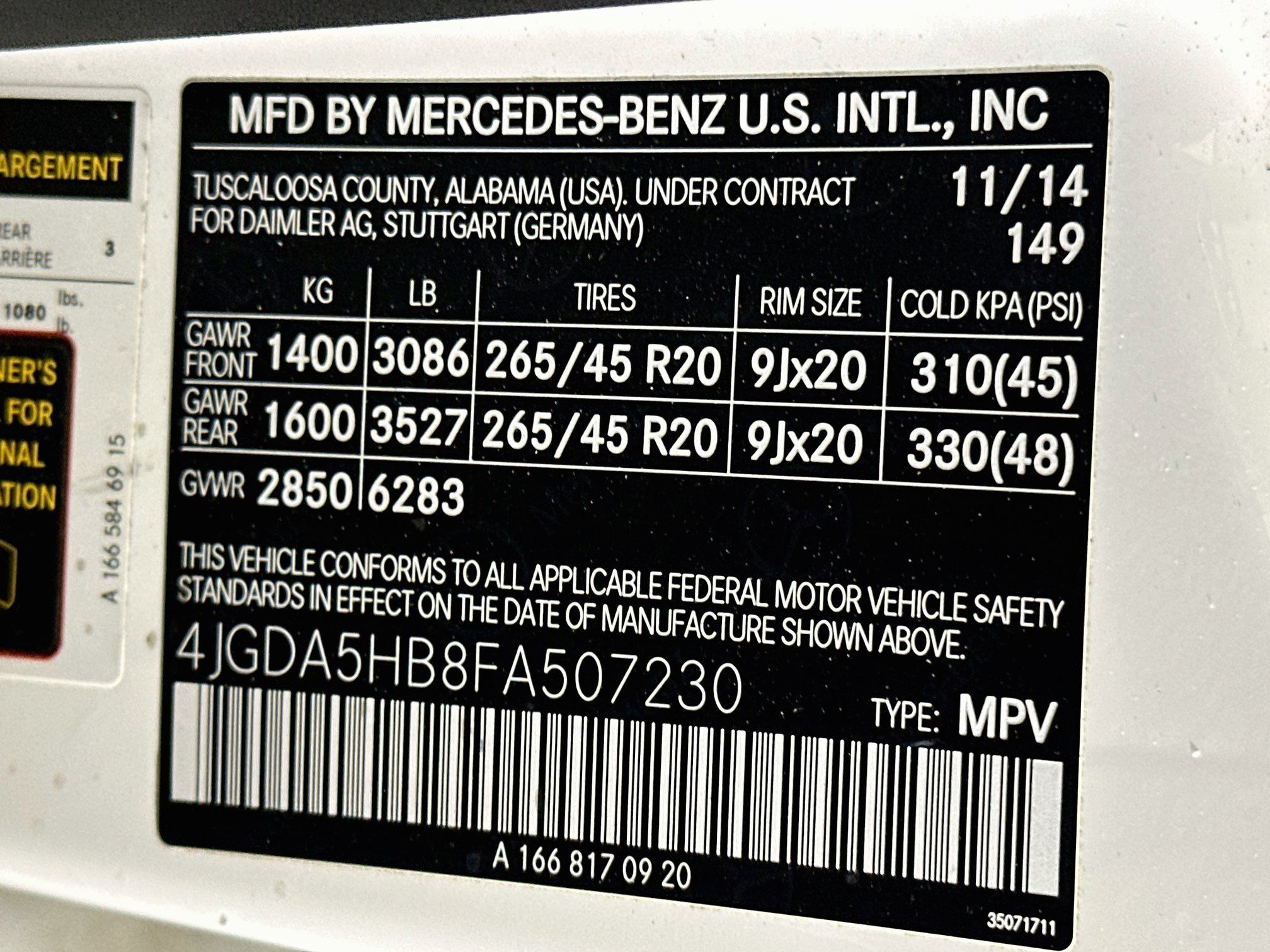 Used 2015 Mercedes-Benz ML 350 4MATIC image 12