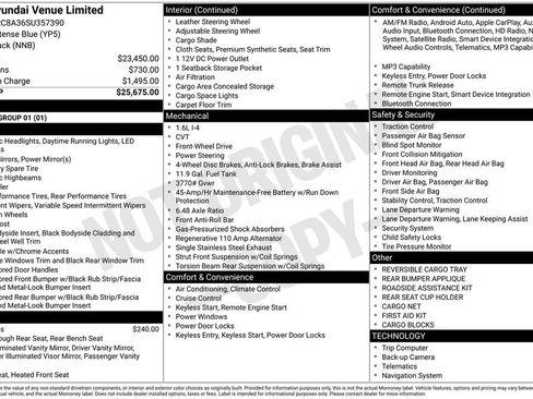New 2025 Hyundai Venue Limited image 5