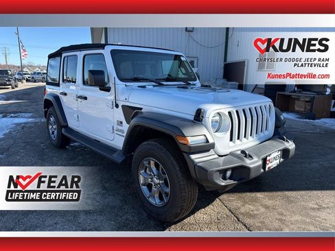Used 2020 Jeep Wrangler Unlimited Sport AWD/4WD image 1