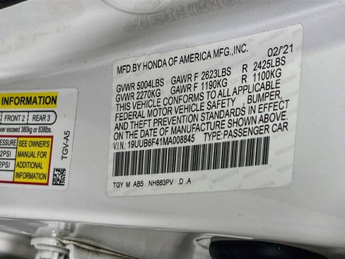 Used 2021 Acura TLX SH-AWD w/ Technology Package image 32
