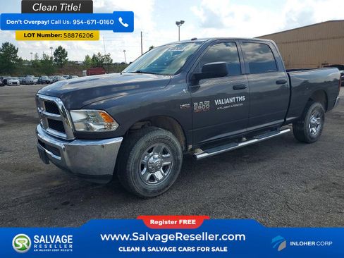 Used 2018 RAM 2500 Tradesman w/ Chrome Appearance Group RWD image 1