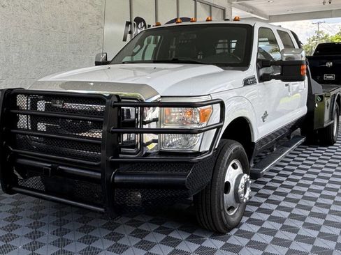 Used 2015 Ford F350 Lariat w/ Lariat Ultimate Package AWD/4WD image 3