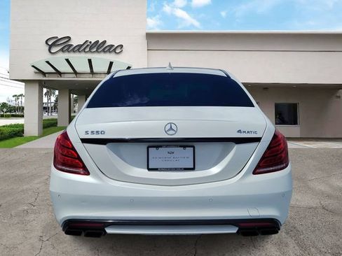 Used 2015 Mercedes-Benz S 550 4MATIC Sedan w/ Sport Package image 4