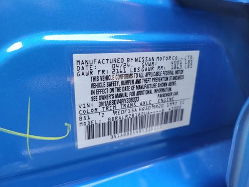 Certified 2024 Nissan Sentra SR FWD image 30