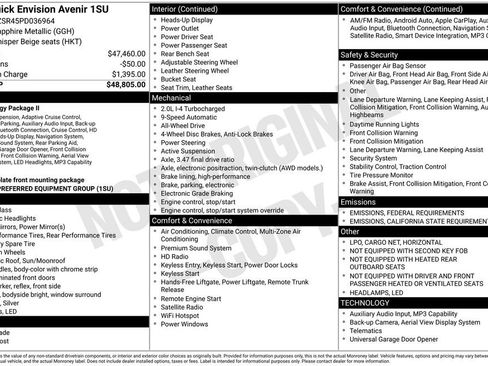 Used 2023 Buick Envision Avenir image 2