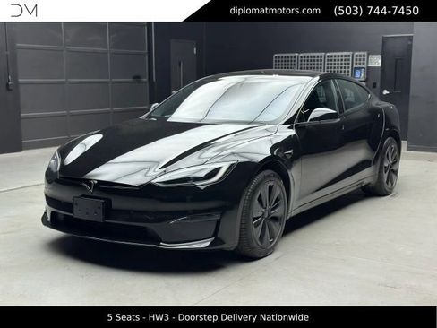 Used 2022 Tesla Model S Plaid AWD/4WD image 1