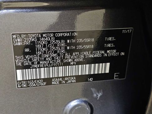 Used 2018 Toyota RAV4 Limited w/ All Weather Liner Package image 41