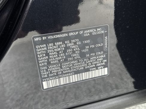 New 2026 Volkswagen Atlas Peak Edition AWD/4WD image 33