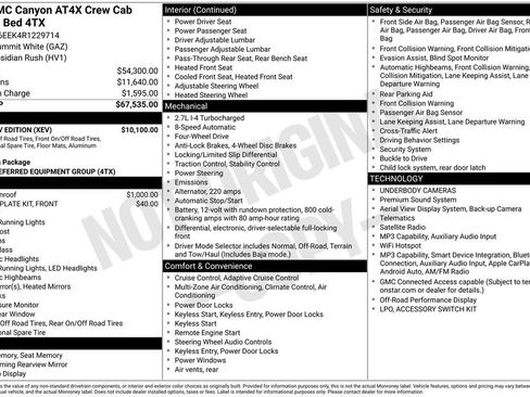 Used 2024 GMC Canyon AT4X w/ AT4X AEV Edition AWD/4WD image 3