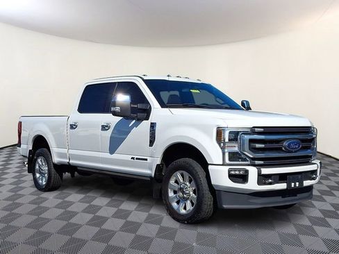 Used 2021 Ford F250 Platinum w/ FX4 Off-Road Package AWD/4WD image 1