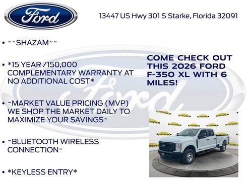 New 2026 Ford F350 XL AWD/4WD image 5